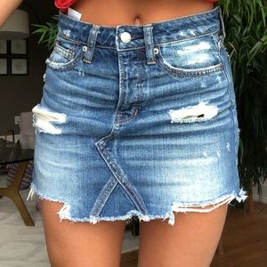 Blue Jean Skirt
